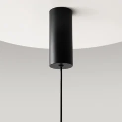 Maytoni LED-Hängeleuchte Gerhard, Ø 40 cm, schwarz, Metall