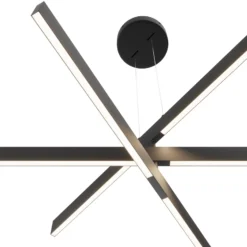 Maytoni Origami LED-Hängeleuchte, schwarz