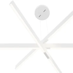 Maytoni Origami LED-Hängeleuchte, weiß