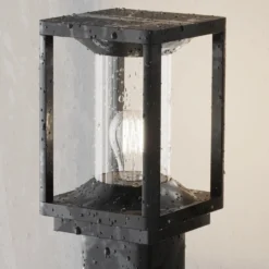 Maytoni Wegeleuchte Cell, graphit, Alu, Höhe 75 cm, IP54