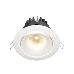 Maytoni Yin LED-Einbauleuchte, IP20, 3000K, Triac, weiß
