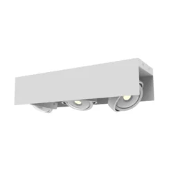 MEGATRON Cardano LED-Deckenspot 3-flammig weiß