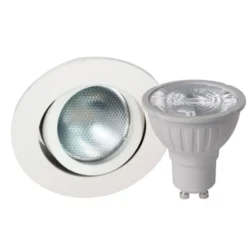 Megatron DecoclicSet Einbauspot GU10 5,2W weiß