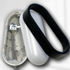 MEGATRON LED-Außenwandlampe Zella Neo XL Sensor schwarz IP54