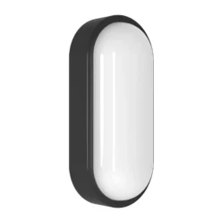 MEGATRON LED-Außenwandlampe Zella Neo XL Sensor schwarz IP54