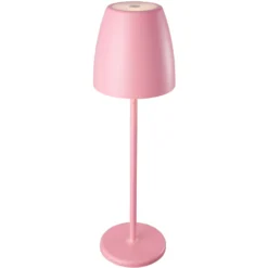 Megatron Tavola LED-Akku-Tischleuchte, rosa