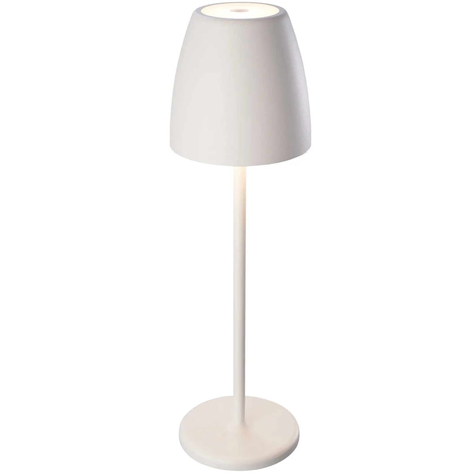 Megatron Tavola LED-Akku-Tischleuchte, weiß
