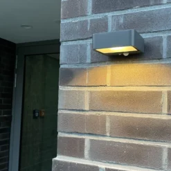 Megatron Wandia LED-Solarwandleuchte, Sensor