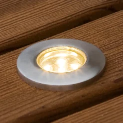 Mini-LED-Bodeneinbaustrahler 6er-Set flach