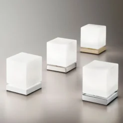 Mit Touchdimmer - LED-Tischleuchte Brenta gold