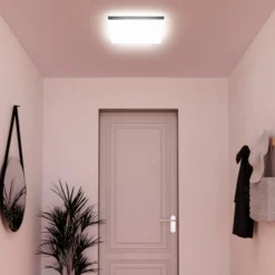 Müller Licht tint Aris LED-Panel 45x45 cm, schwarz