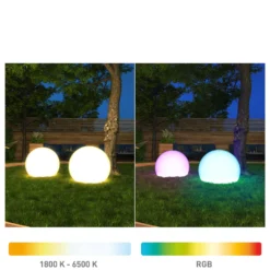 Müller Licht tint Calluna LED-Leuchtkugel IP44