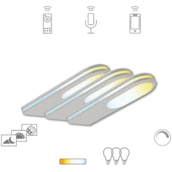 Müller Licht tint LED-Unterbauleuchte Armaro, 3er
