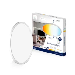 Müller Licht tint Smart LED-Deckenleuchte Amela, Ø 42 cm