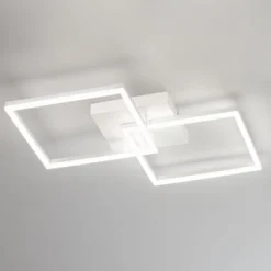 Moderne LED-Deckenlampe Bard in Weiß