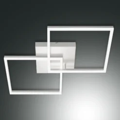 Moderne LED-Deckenlampe Bard in Weiß