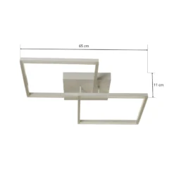 Moderne LED-Deckenlampe Bard in Weiß