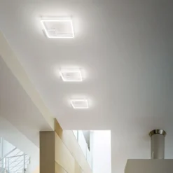 Moderne LED-Deckenlampe Bard in Weiß