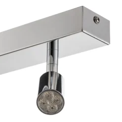 Modern gestaltete LED-Deckenleuchte 2-flg