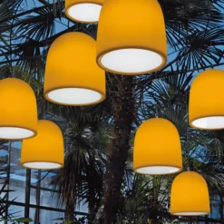 Modo Luce Campanone Pendellampe Ø 51 cm orange
