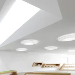 Modo Luce Ring Tonda Deckenlampe TRIAC weiß Ø65cm