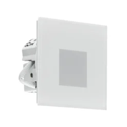 Molto Luce LED-Einbaulampe Wall R68 Glass IP44 SQ, weiß, CCT