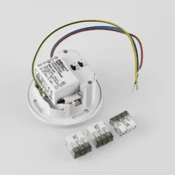 Molto Luce LED-Einbaulampe Wall 68R IP44 RD, weiß, Alu, CCT