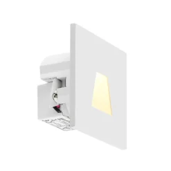 Molto Luce LED-Einbaulampe Wall 68R IP44 SQ, weiß, Alu, CCT