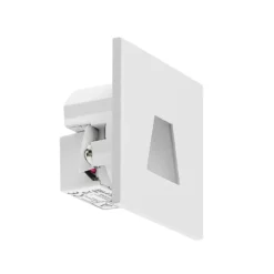 Molto Luce LED-Einbaulampe Wall 68R IP44 SQ, weiß, Alu, CCT