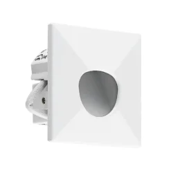 Molto Luce LED-Einbaulampe Wall 68 R Sina IP44 SQ, weiß, CCT