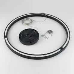 Molto Luce LED-Hängelampe Perfora Pro, schwarz, Ø 90,5 cm