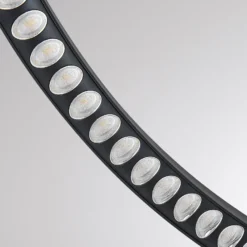 Molto Luce LED-Hängelampe Perfora Pro, schwarz, Ø 90,5 cm