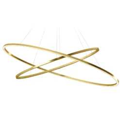 Nemo Ellisse Double Hängelampe 2700K gold poliert