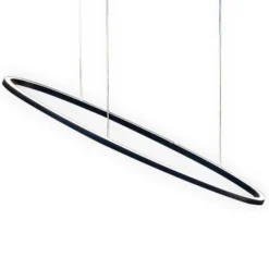 Nemo Ellisse Mega LED-Hängelampe Up 2.700K schwarz