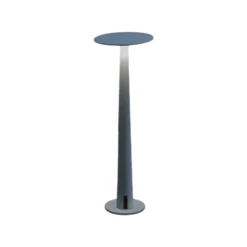 Nemo LED-Akku-Tischleuchte Portofino, pastellblau, Aluminium