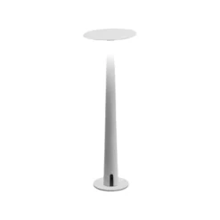 Nemo LED-Akku-Tischleuchte Portofino, weiß, Aluminium