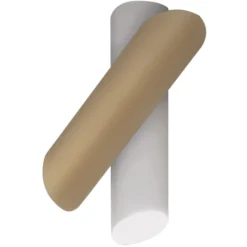 Nemo Tubes LED-Deckenleuchte zweiflammig weiß/gold
