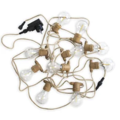 Newgarden Allegra LED-Lichterkette mit Jutekabel