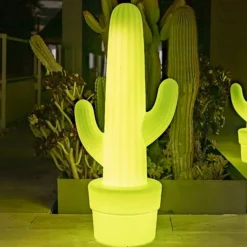 Newgarden Kaktus Stehleuchte, limonengrün