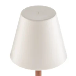 Newgarden Lola Slim LED-Tischlampe Akku, roségold