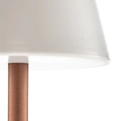 Newgarden Lola Slim LED-Tischlampe Akku, roségold