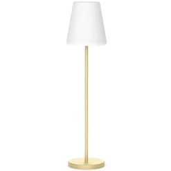 Newgarden Lola Slim 120 Solar-Stehlampe messing