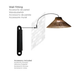Newgarden Niza LED-Stehleuchte innen/außen, 230cm