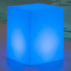Newgarden Solarleuchte Cuby Würfel, Höhe 53 cm