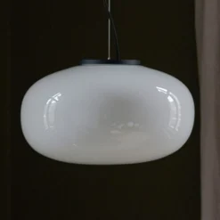 New Works Karl-Johan Small Hängelampe, 23 cm, weiß