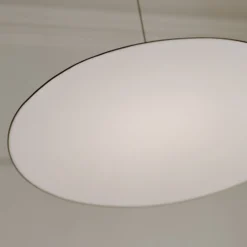 New Works LED-Hängelampe Brolly, Ø 70 cm, schwarz, Aluminium