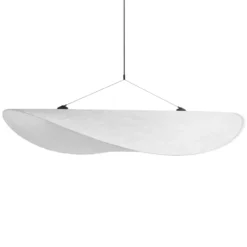 New Works LED-Hängeleuchte Tense, Ø 120 cm, weiß