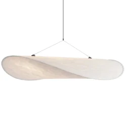 New Works LED-Hängeleuchte Tense, Ø 120 cm, weiß