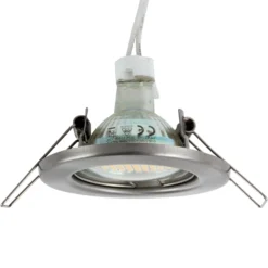 Niedervolt Einbaustrahler Edelstahl MR16 starr