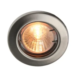 Niedervolt Einbaustrahler Edelstahl MR16 starr